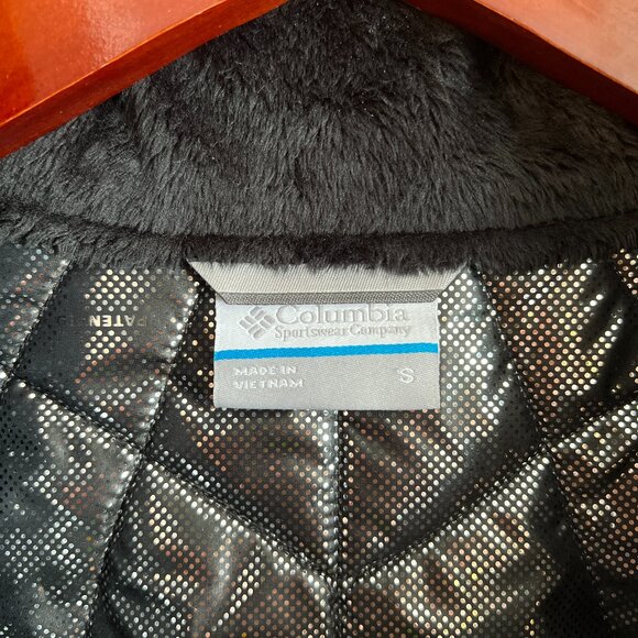 Columbia Heavenly Omni-Heat Quilted Jacket Coat Black Size Small - Picture 4 of 7